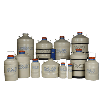 Liquid Nitrogen Cryogenics Containers